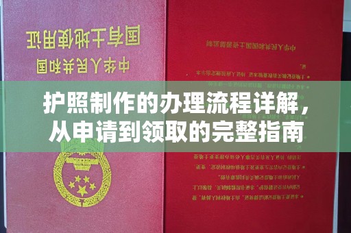 汐止护照制作的办理流程详解，从申请到领取的完整指南