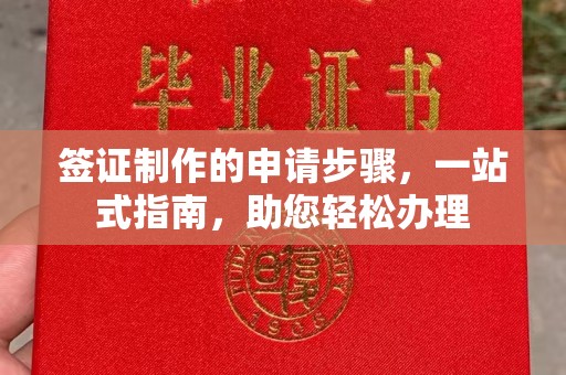 汐止签证制作的申请步骤，一站式指南，助您轻松办理